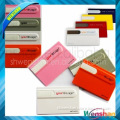 High Qualtiy 2GB/4GB/8GB white Blank Credit Card Shape USB 2.0 Memory